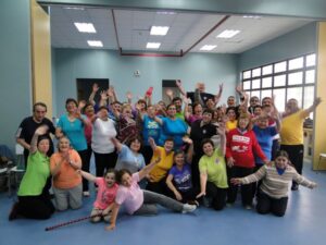 Comenzó taller deportivo para adultos mayores en el Polideportivo 18 de septiembre