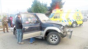 Tres lesionados dejó colisión en conflictivo cruce
