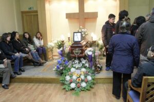 Emotiva recepción de joven fallecida en ruta argentina
