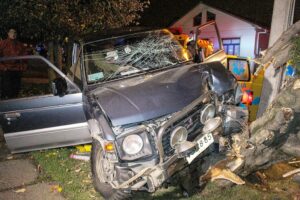 Conductor ebrio y contra el tránsito protagonizó violento accidente en Av. España con Boliviana