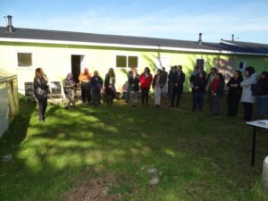 Inauguran huerto comunitario en Centro de Día