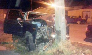 Chofer que guiaba en estado de ebriedad protagonizó violento accidente de tránsito