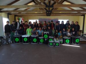 Batucadas puntarenenses se preparan para diversas competiciones de la mano de iniciativas FOSIS