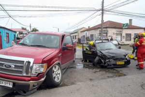 Tres lesionados dejó colisión  ocurrida en conflictiva intersección