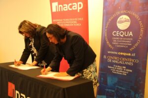 Fundación Cequa e Inacap firmaron convenio que potenciará el conocimiento científico y la educación en Magallanes