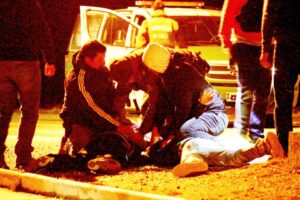 Disparos y persecución en la carretera terminó con dos personas detenidas por Carabineros