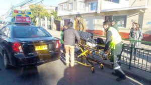 Dos personas lesionadas en un nuevo accidente de tránsito