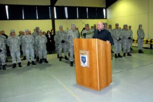Personal de la cuarta brigada aérea realizó invocación religiosa previa a fin de semana santa