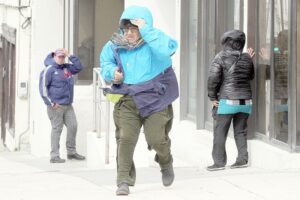 Rachas de hasta 110 km/h se esperan para esta semana en la Región de Magallanes