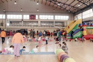 Más de 300 niños participaron en el Día Internacional de la Actividad Física