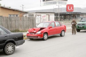 Daños en automóviles tras colisión