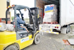 Inició viaje camión magallánico con ayuda para damnificados