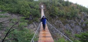 Matrimonio estadounidense donó puente colgante para Parque Nacional Torres del Paine