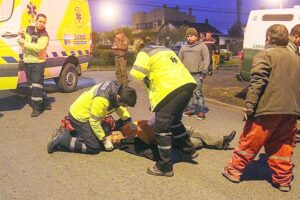 Hombre herido de mediana gravedad en atropello