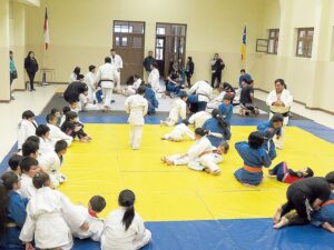 Se realizó taller de judo y defensa personal
