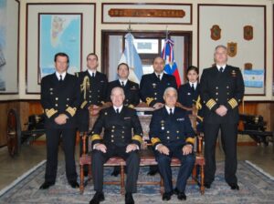 Armadas de Chile y Argentina de la región austral realizan reunión bilateral