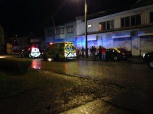 Una menor resultó lesionada en un accidente de tránsito ocurrido esta mañana