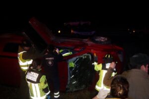 Fractura de cráneo obligó a trasladar a mujer accidentada al hospital de Punta Arenas