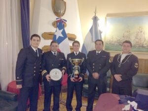 Armada de Chile ganó regata en Argentina