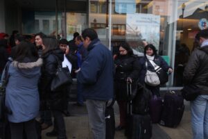 Serios trastornos provocó la suspensión de vuelos producto de la neblina en Punta Arenas