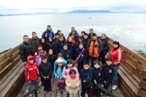 Alumnos de la Escuela Bernardo O`Higgins conocieron Fuerte Bulnes