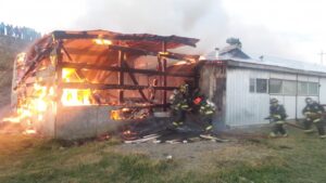 Incendio afectó parte de las instalaciones de la comunidad católica Padre Hurtado