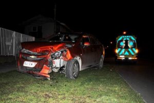 Chofer fue detenido luego de fugarse de accidente