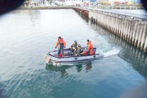 Bomberos participa en rebusca de ex marino desaparecido