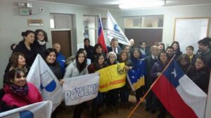 Un 90 por ciento de los profesores de Porvenir se encuentran adheridos al paro nacional