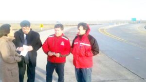 Con cerca de 90% de cobertura telefónica  cuenta la Ruta CH-255 hacia Monte Aymond