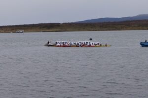 Manifestación pacífica contra proyecto carbonífero en Puerto Natales