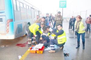 Por un año suspenden licencia a chofer de Movigas por atropellar a pasajera