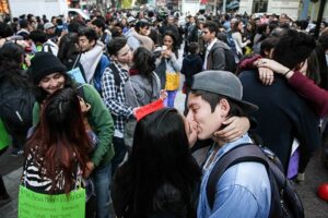 Cientos de jóvenes participaron en la 