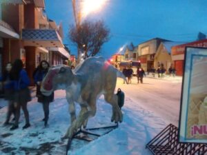 Fundación CEQUA exhibe Jurassic World con exposición de INACH sobre fauna prehistórica de Magallanes