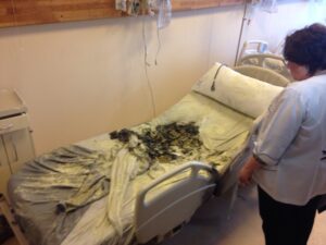 Paciente incendió colchón y provocó emergencia en el hospital de Punta Arenas