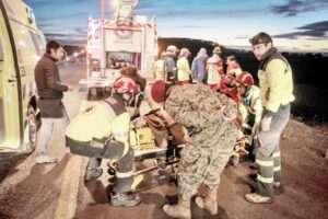 Grave quedó funcionario de Ejército involucrado en accidente de tránsito