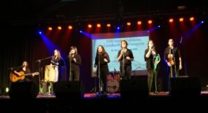 Todos los ganadores del Festival Folclórico Estudiantil en la Patagonia tuvo masivo cierre