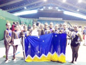 Gimnastas magallánicas destacaron en zonal de Valdivia
