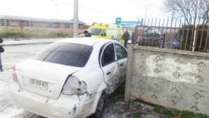 Un lesionado dejó colisión provocada por conductor ebrio