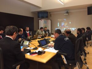 ONEMI coordina a organismos técnicos ante sistemas frontales