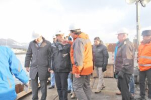 Más de 90% de avance presenta la  nueva caleta de pescadores artesanales