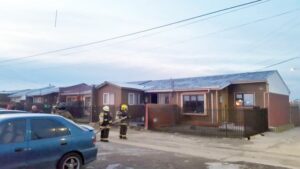 Fuga de gas en vivienda  movilizó a Bomberos