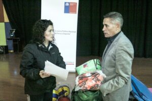 Se entregó implementación  deportiva a talleres del Mindep
