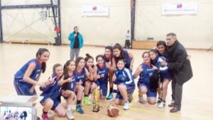 Liceo Contardi gana comunal de Básquebol Sub 14 en damas