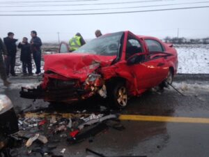 Choque frontal en la Ruta 9 Norte dejó a un sargento del Ejército lesionado