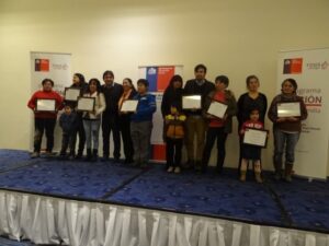 Familias puntarenenses beneficiadas por el Ministerio de Desarrollo Social y FOSIS