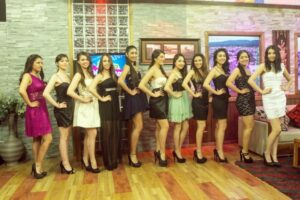 Miss Earth: las once candidatas  estuvieron en “Nuestra Mañana”