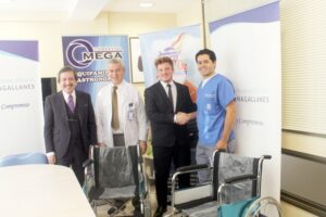 Rotary Club de Punta Arenas donó sillas de ruedas  para Urgencia de hospital clínico