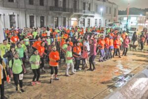 Más de 1.000 personas participaron de la corrida nocturna del Mindep