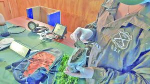 Investigación por delitos de receptación terminó en incautación de droga